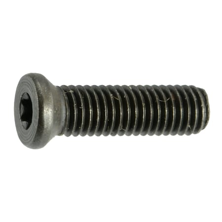 Midwest Fastener #8-40 x 1/2 in Torx Oval Machine Screw, Black Oxide Steel, 8 PK 32978